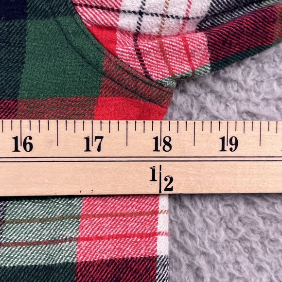 Legendary Whitetails Button Down Flannel Shirt Mens Youth XL (18/20) Red Green - Picture 4 of 6